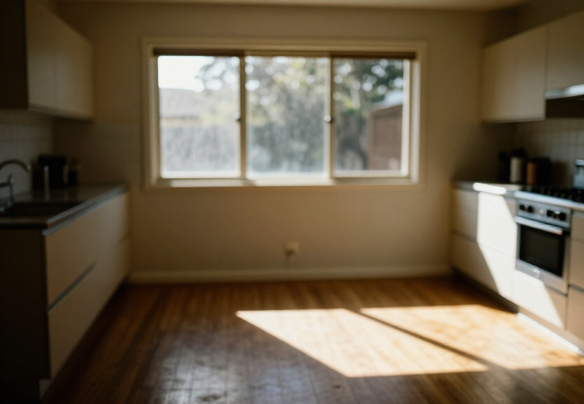 Clean, rodent-free garage in Orchard Hills after pest control treatment
